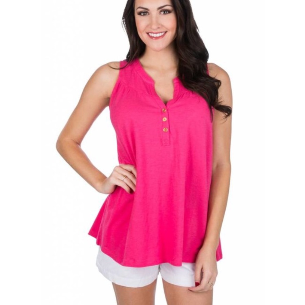Lauren James Ali Slub Top